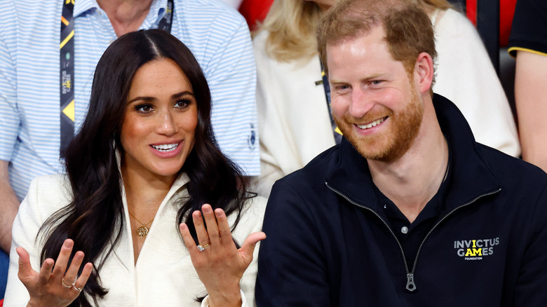 Meghan Markle and Prince Harry at the Invictus Games