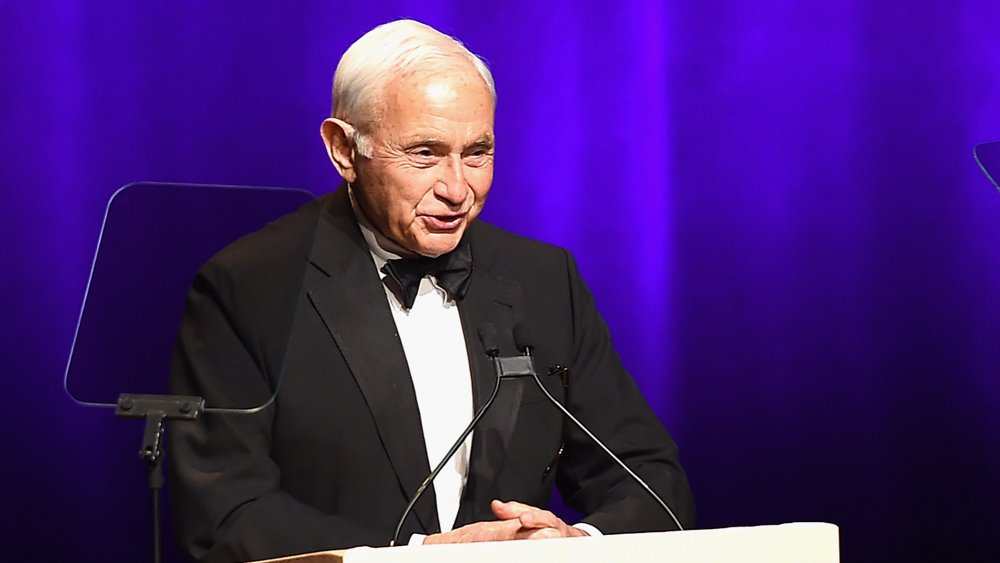 Leslie Wexner speaking at an event