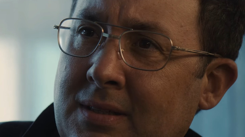 P.J. Byrne looking confused in Irreverent 