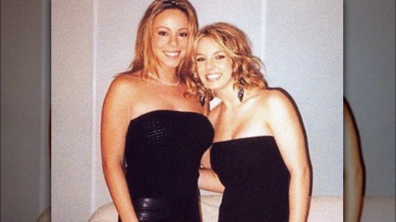 Mariah Carey and Britney Spears 