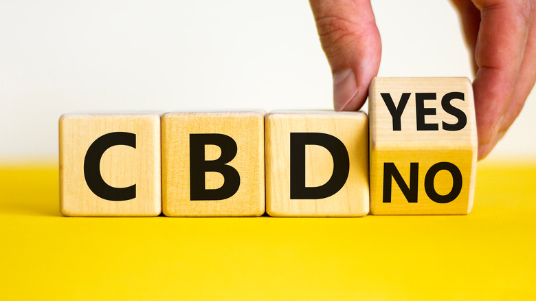 CBD letter blocks