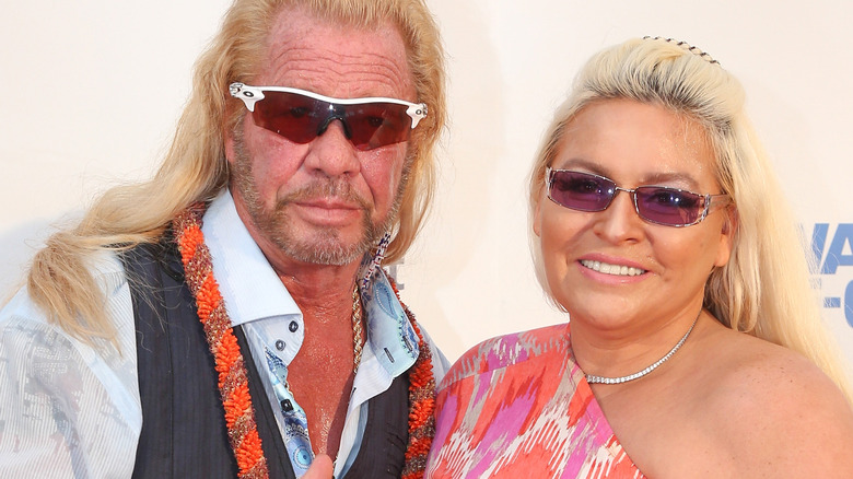 Dog the Bounty Hunter with wife Beth Chapman