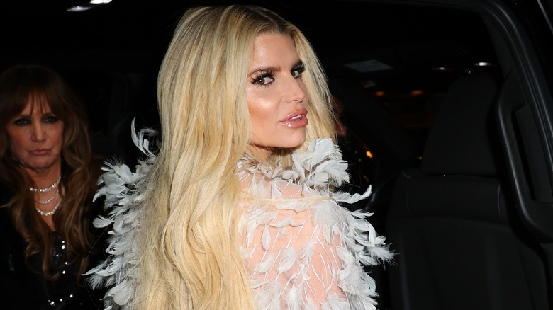 Jessica Simpson in New York City in November 2024