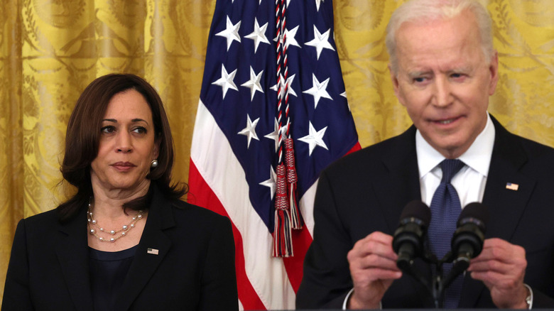 Joe Biden and Kamala Harris at the White House 