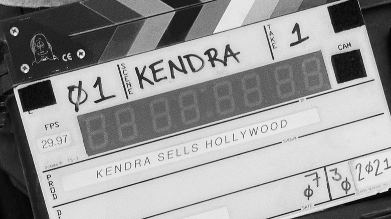 Kendra Wilkinson filming Kendra Sells Hollywood