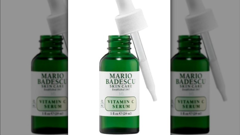 A bottle of Mario Badescu Vitamin C Serum