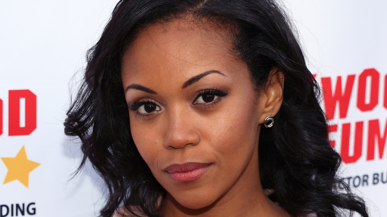 Mishael Morgan posing