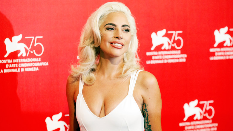 Lady Gaga smiling 