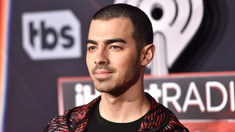 Joe Jonas smiling