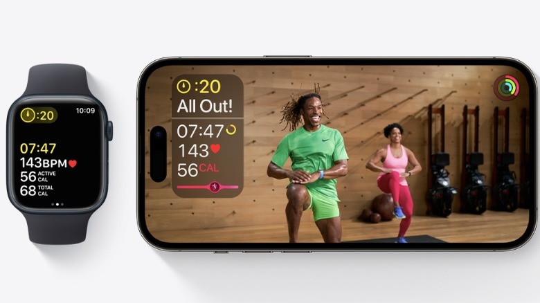 Apple Watch and Apple Fitness+