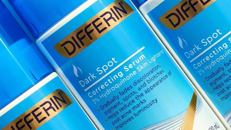 Differin's hydroquinone serum