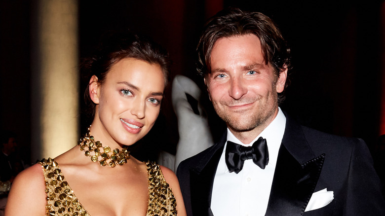 Bradley Cooper and Irina Shayk at an event.