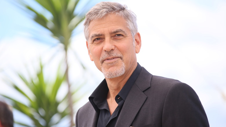 George Clooney outdoors
