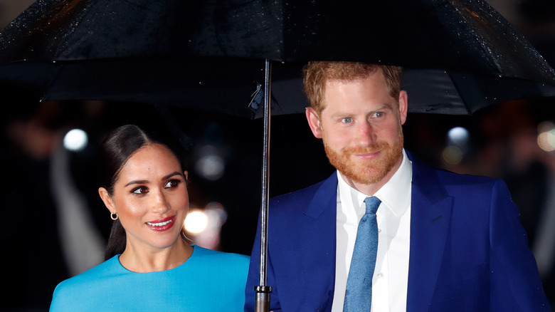 Prince Harry and Meghan Markle at event