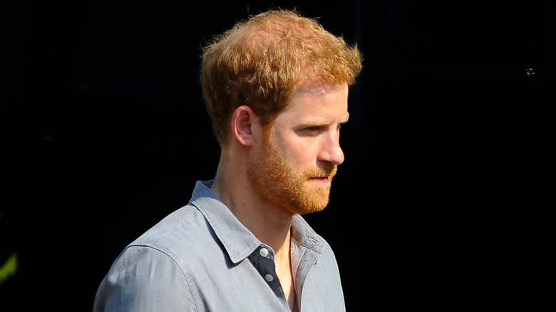 Prince Harry at a public event