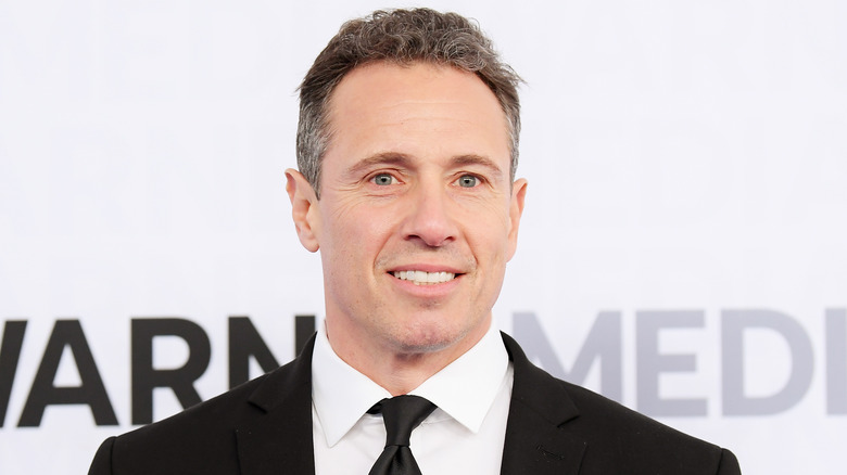 Chris Cuomo poses at an event