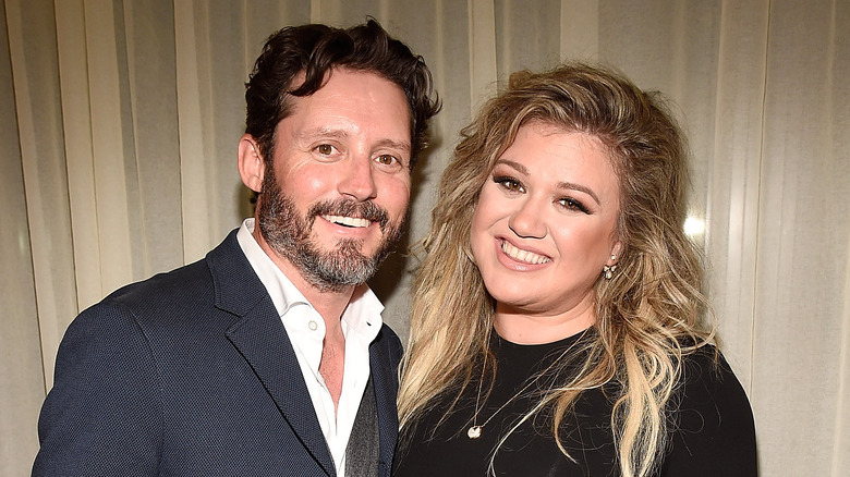 Kelly Clarkson with husband Brandon Blackstock.