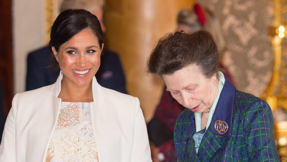 Meghan and Princess Anne talk 