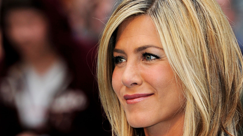 Jennifer Aniston attends an event in London. 