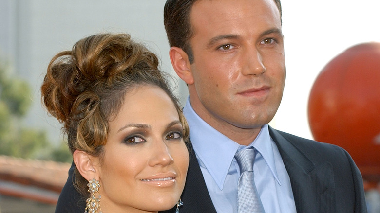 Ben Affleck and Jennifer Lopez in 2003