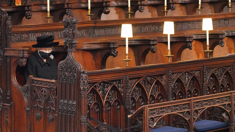 The Queen at St George's Chapel