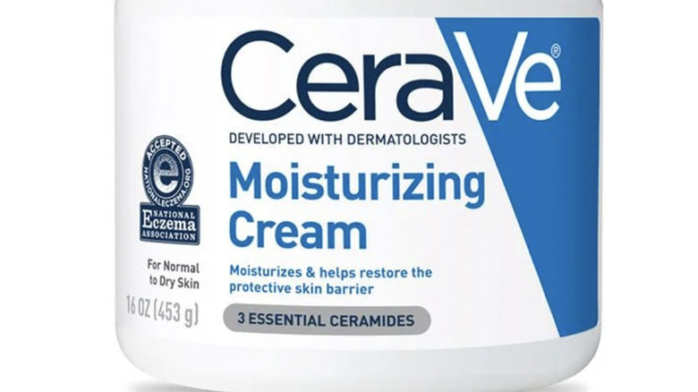 Label for CeraVe cream 