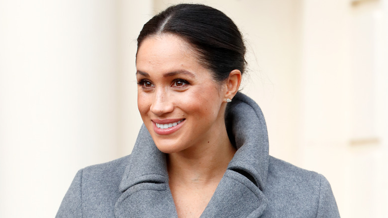 Meghan Markle smiling