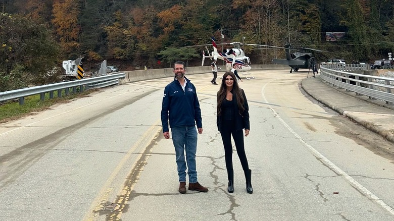 Donald Trump Jr. and Kimberly Guilfoyle