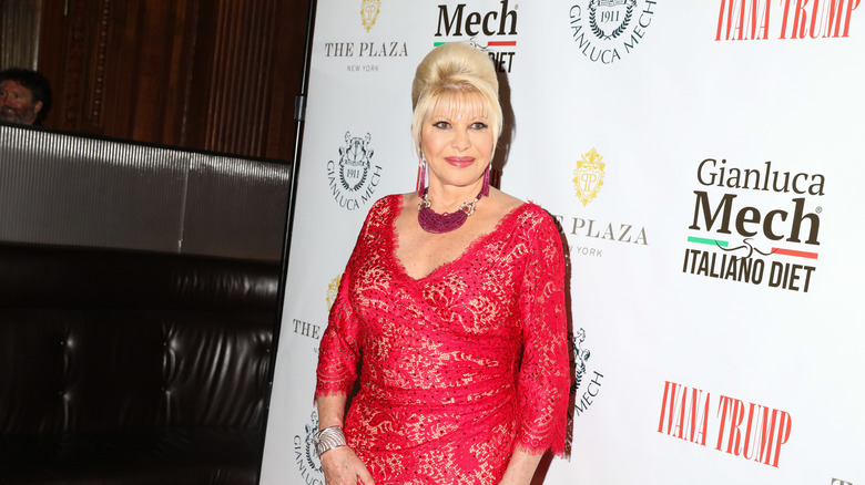 Ivana Trump posing 