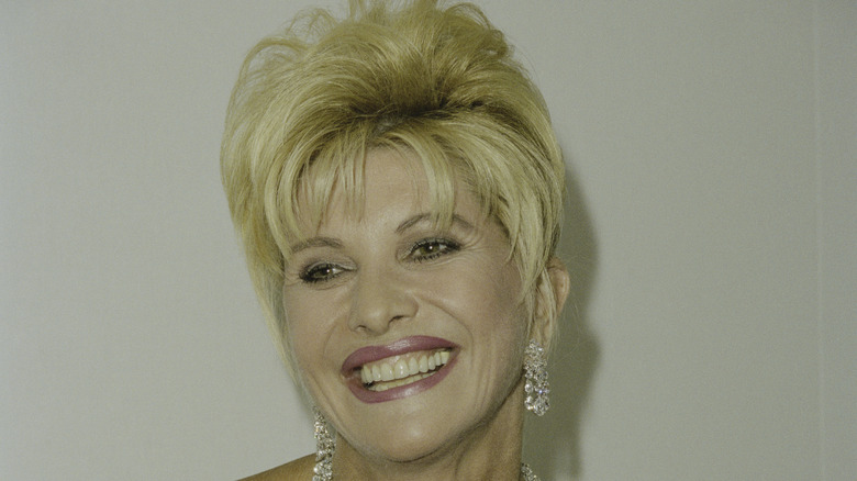 Ivana Trump smiling broadly