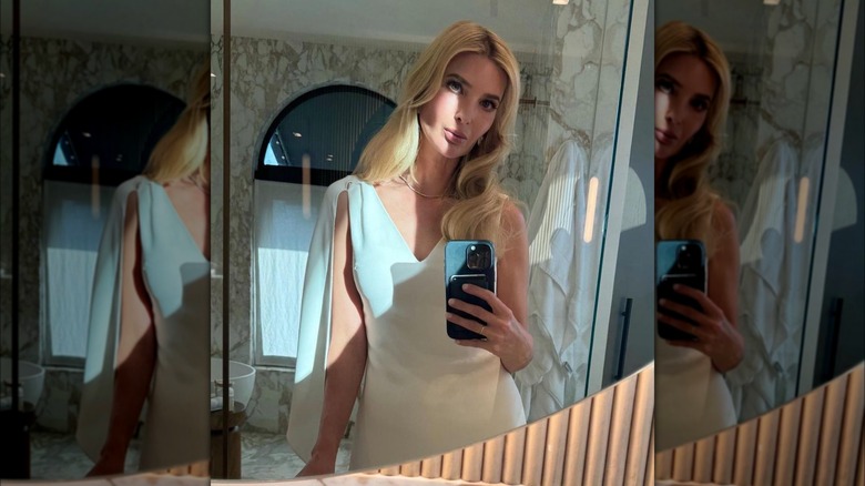 Ivanka Trump taking a selfie