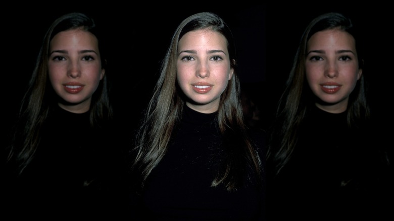 Ivanka Trump photographed in NYC in 1999