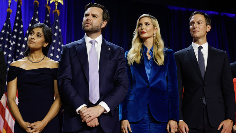 Usha Vance, JD Vance, Ivanka Trump, and Jared Kushner