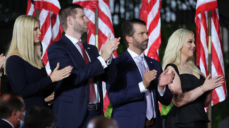 Ivanka Trump, Eric Trump, Donald Trump Jr., and Tiffany Trump