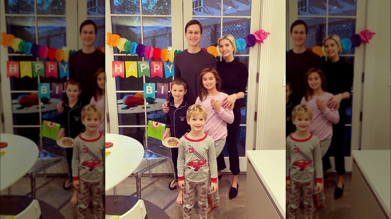 Ivanka Trump's family at home