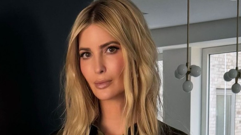 Ivanka Trump's hair in loose waves