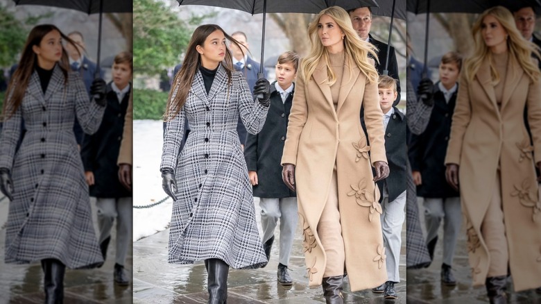 Arabella Kushner walks alongside mom Ivanka Trump on Inauguration day 2025