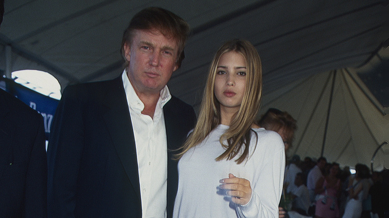 Donald Trump with Ivanka Trump