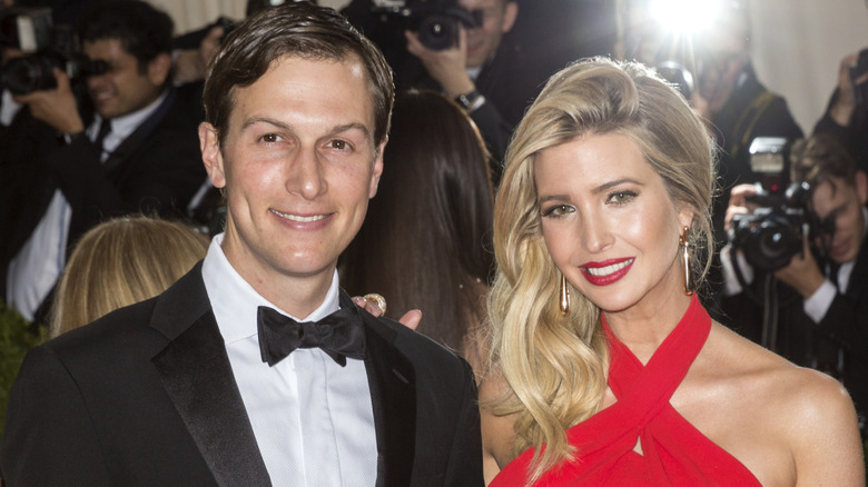 Jared Kushner and Ivanka Trump attend the Manus x Machina Fashion in an Age of Technology Costume Institute Gala at the Metropolitan Museum of Art (2016)