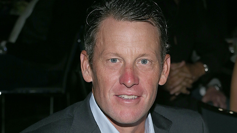 Lance Armstrong smiling in 2015