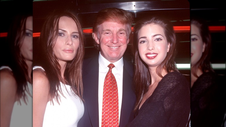 Melania Trump, Donald Trump, and Ivanka Trump