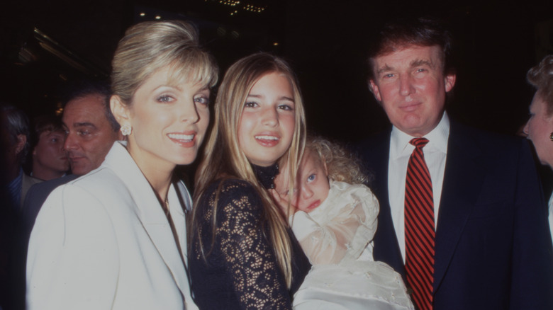 Marla Maples, Ivanka Trump, Tiffany Trump, Donald Trump