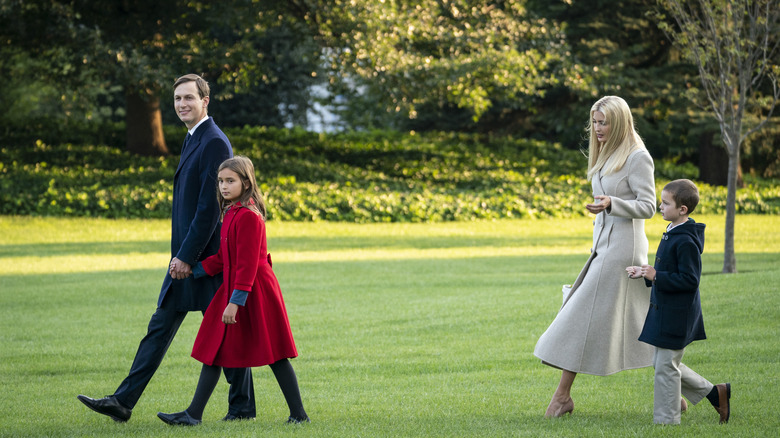 Ivanka with her family 