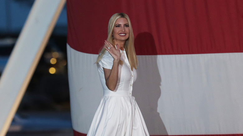 Ivanka waving 