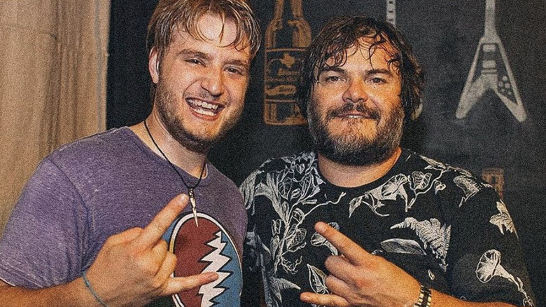 Kevin Clark and Jack Black