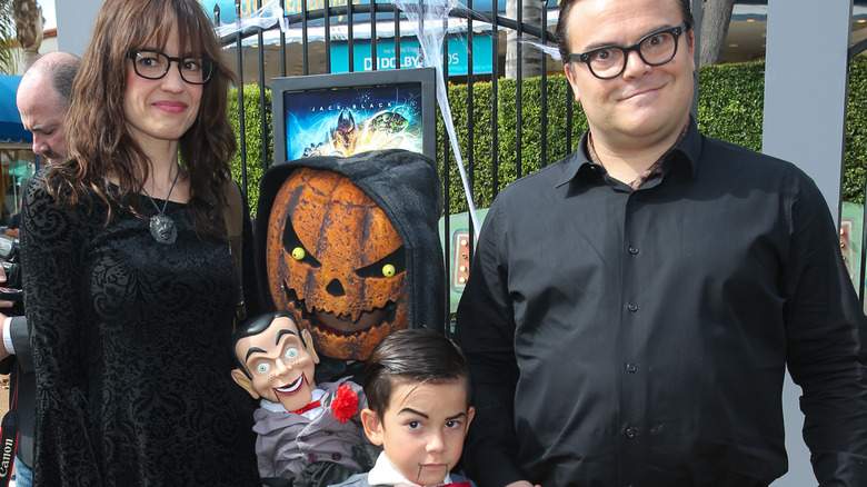 Jack Black with Tanya Haden