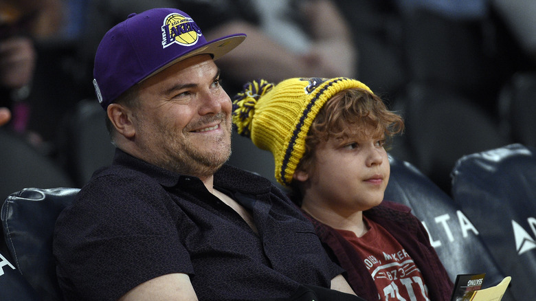 Jack Black and son Samuel