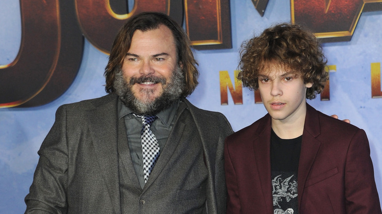 Jack Black and son Samuel