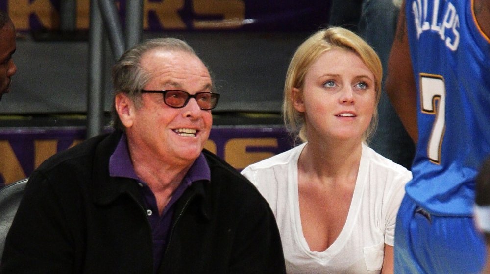 Jack Nicholson's daughter Lorraine with her father