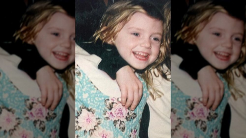 Jack Nicholson's daughter Lorraine as a child